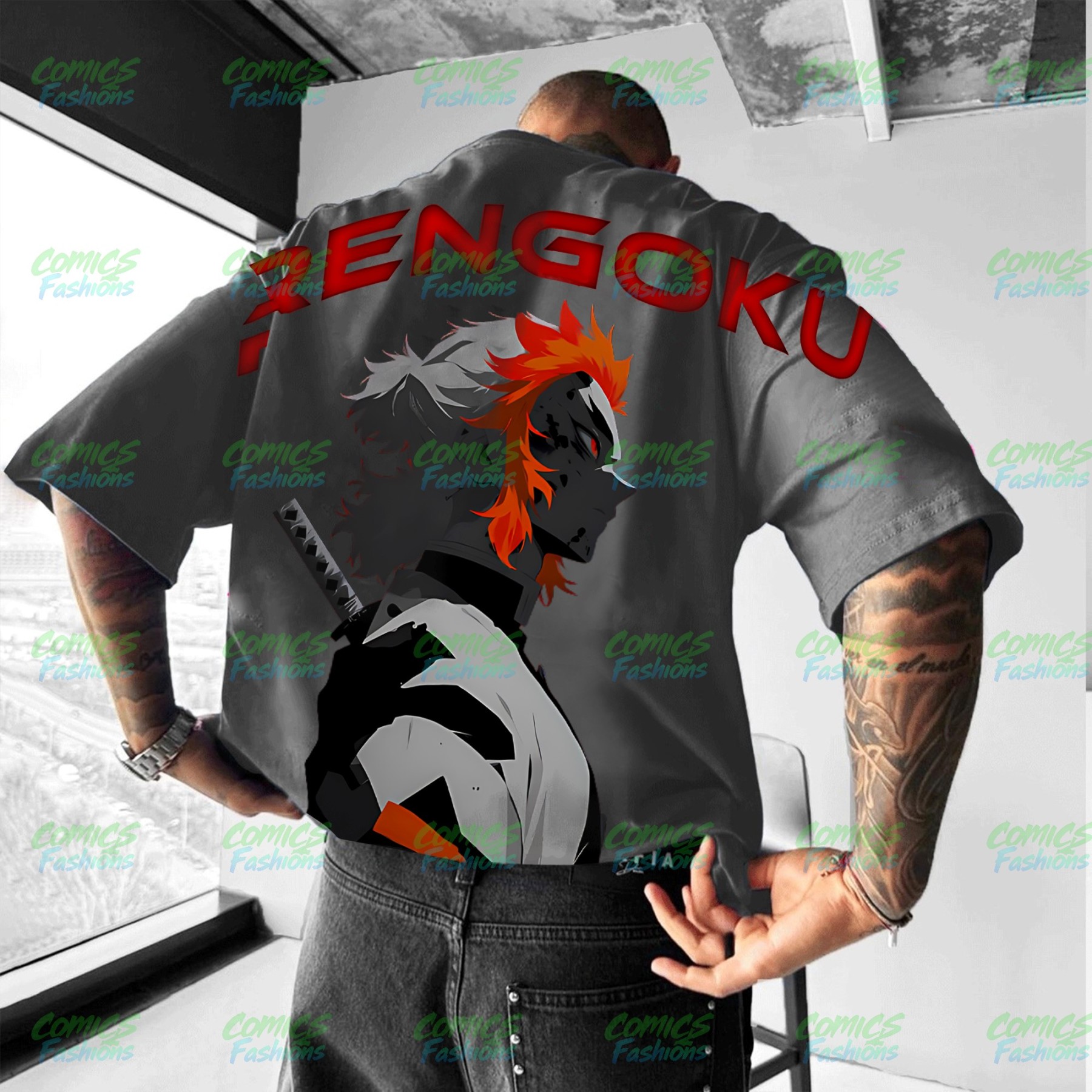 Unisex " WARHAMMER" Anime Inspired Vintage T-Shirt