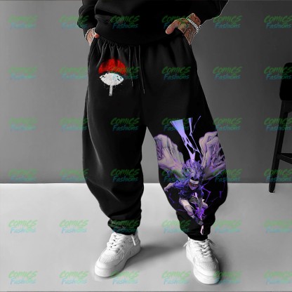 Unisex Anime Inspired Vintage Plush Pants