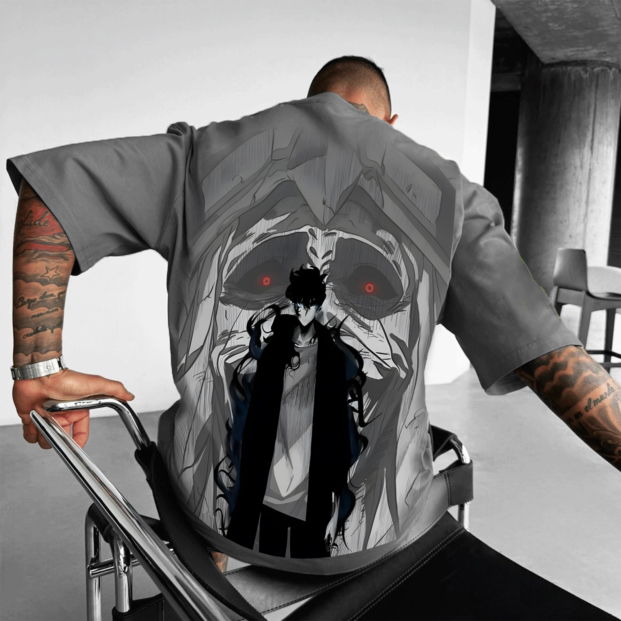 Unisex Anime Inspired Vintage T-Shirt