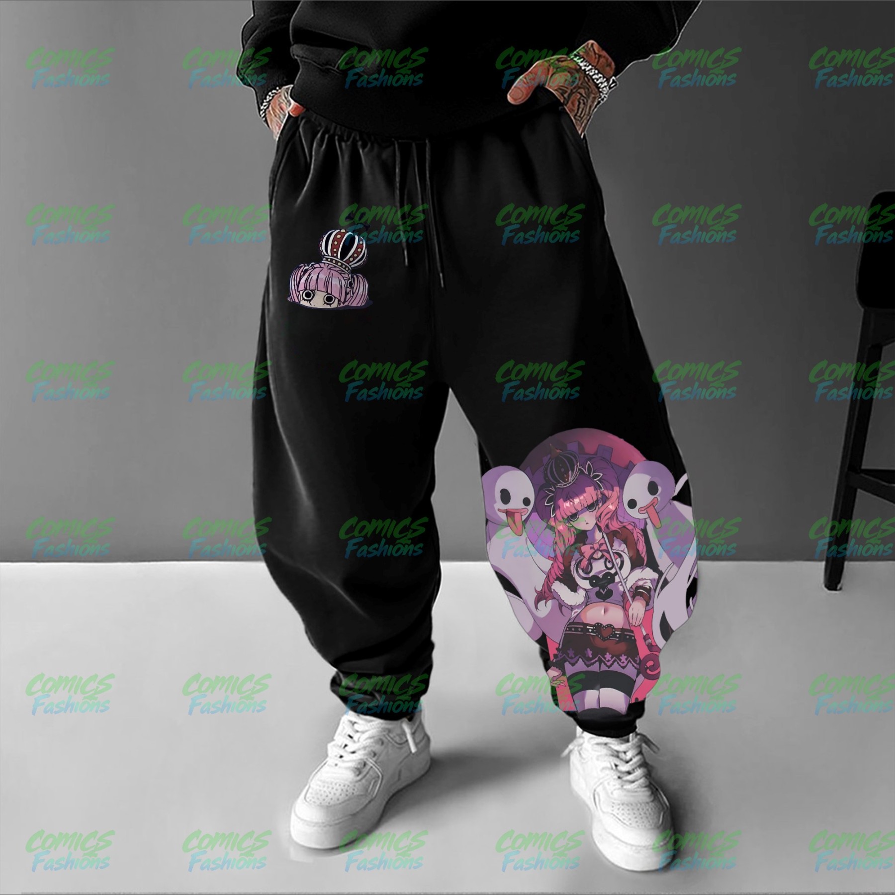 Unisex Anime Inspired Vintage Plush Pants | Pokémon