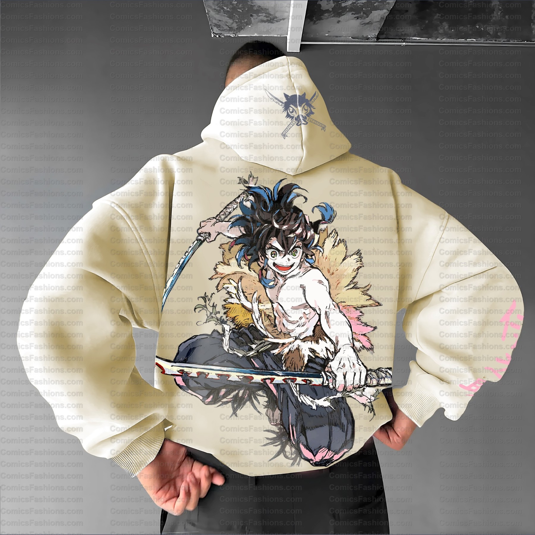 Unisex Anime Graphic Streetwear Vintage Hoodie丨Demon slayer