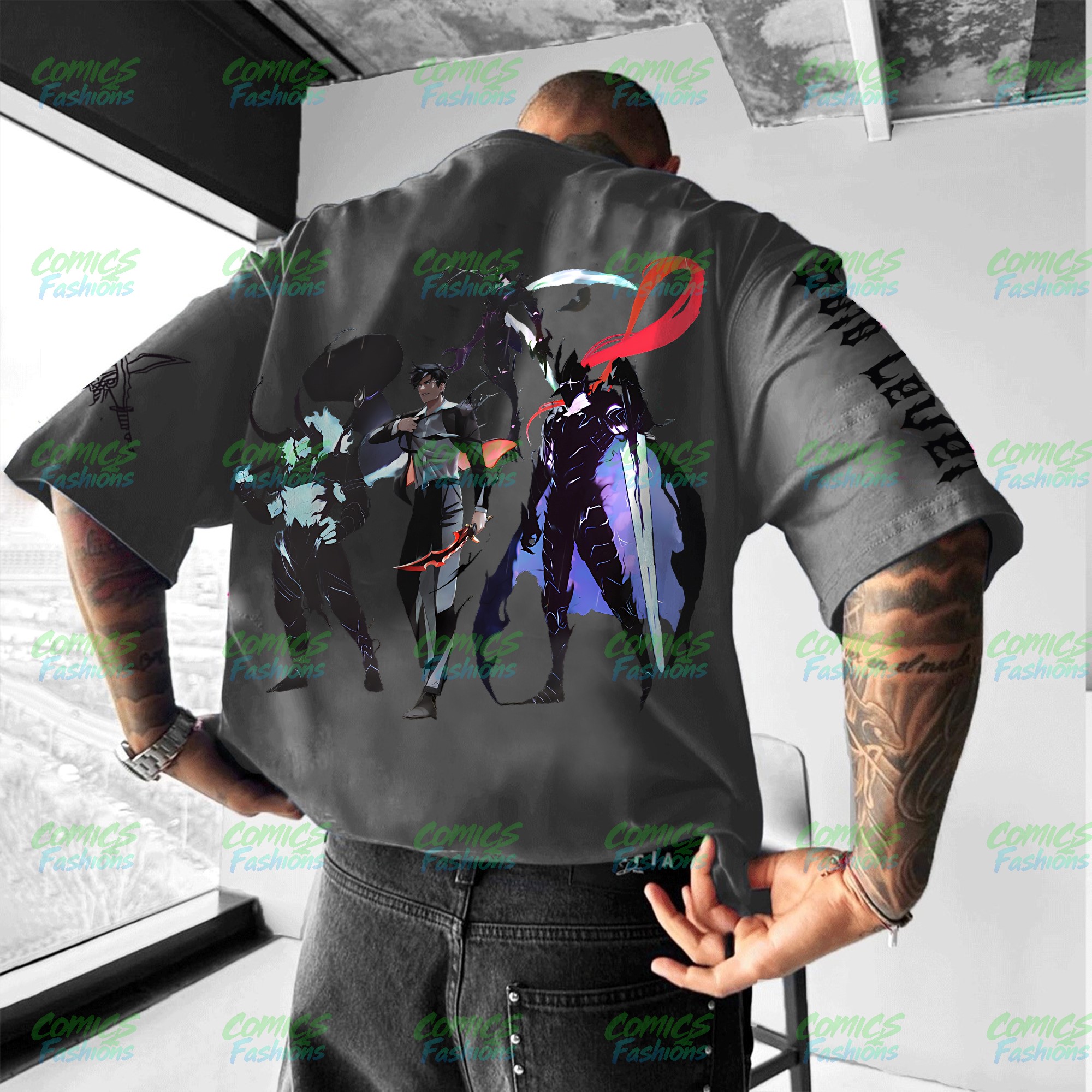 Unisex Anime Inspired Vintage T-Shirt