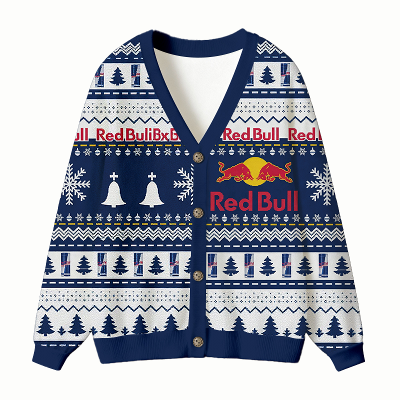 Tokyocanvas Red Bull Ugly Cardigan Sweatshirt