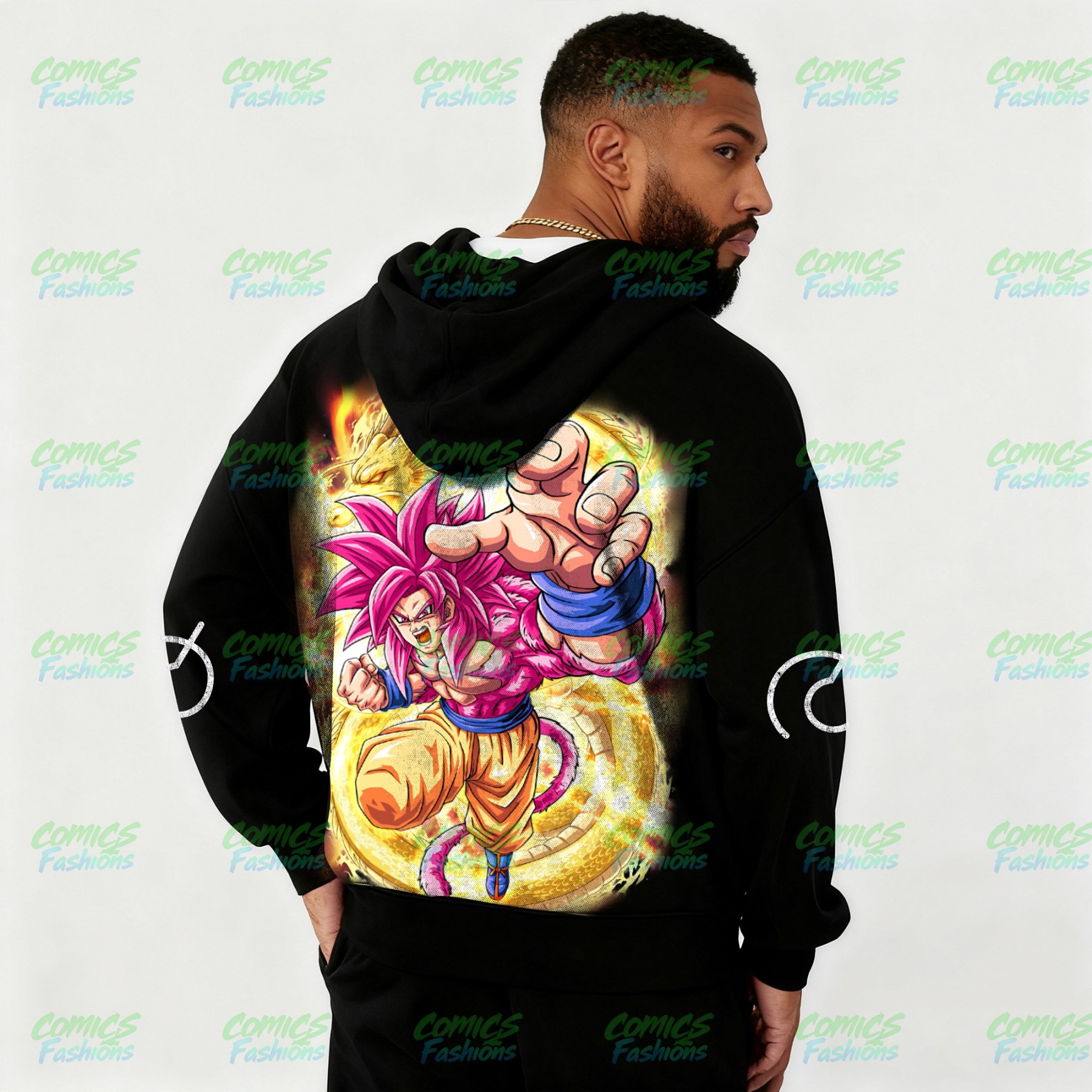 Unisex Graphic Streetwear Vintage Zipper Cardigan Plush Hoodie