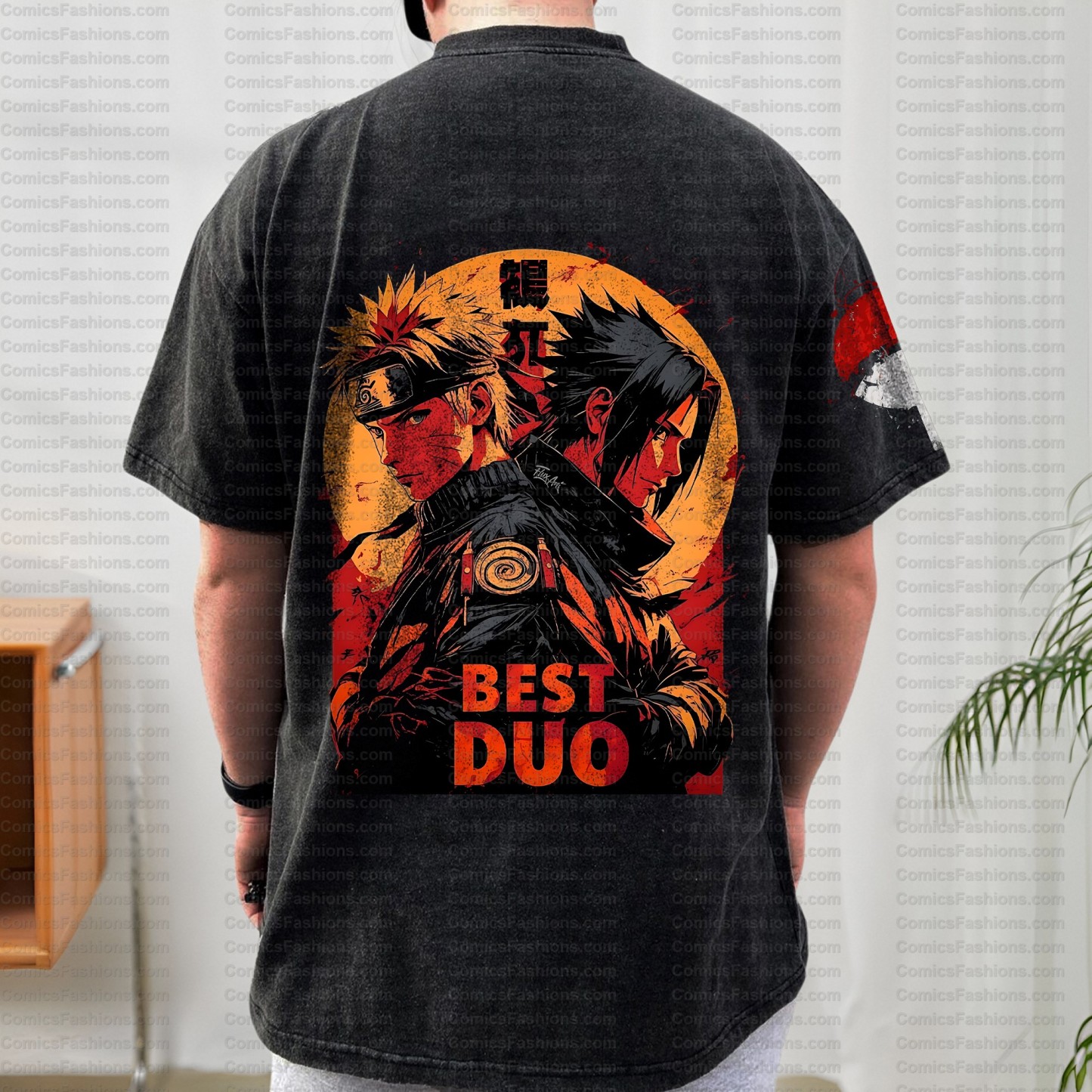 Unisex Anime Inspired Vintage T-Shirt