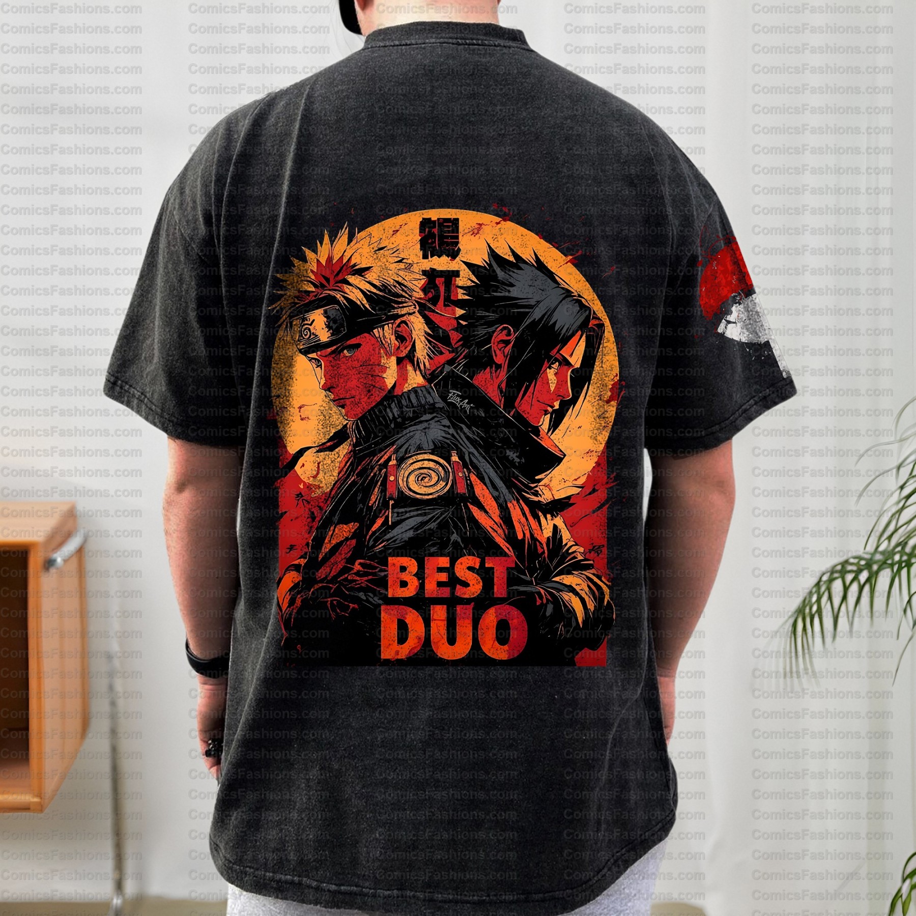 Unisex Anime Inspired Vintage T-Shirt