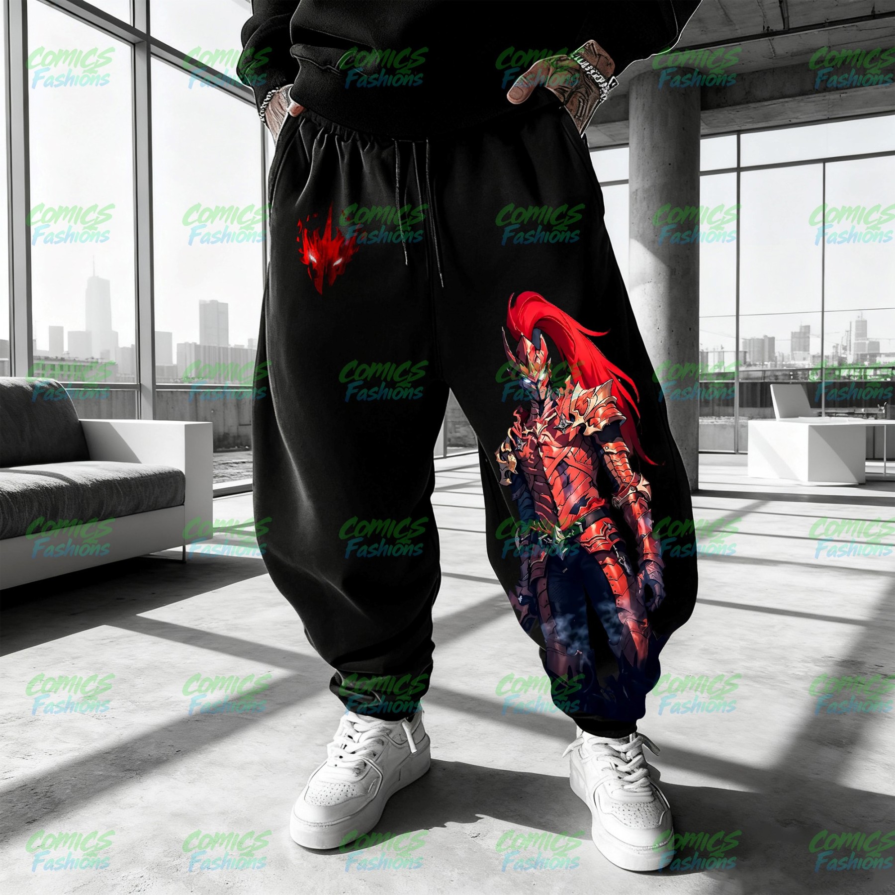 Unisex Anime Inspired Vintage Plush Pants | Pokémon