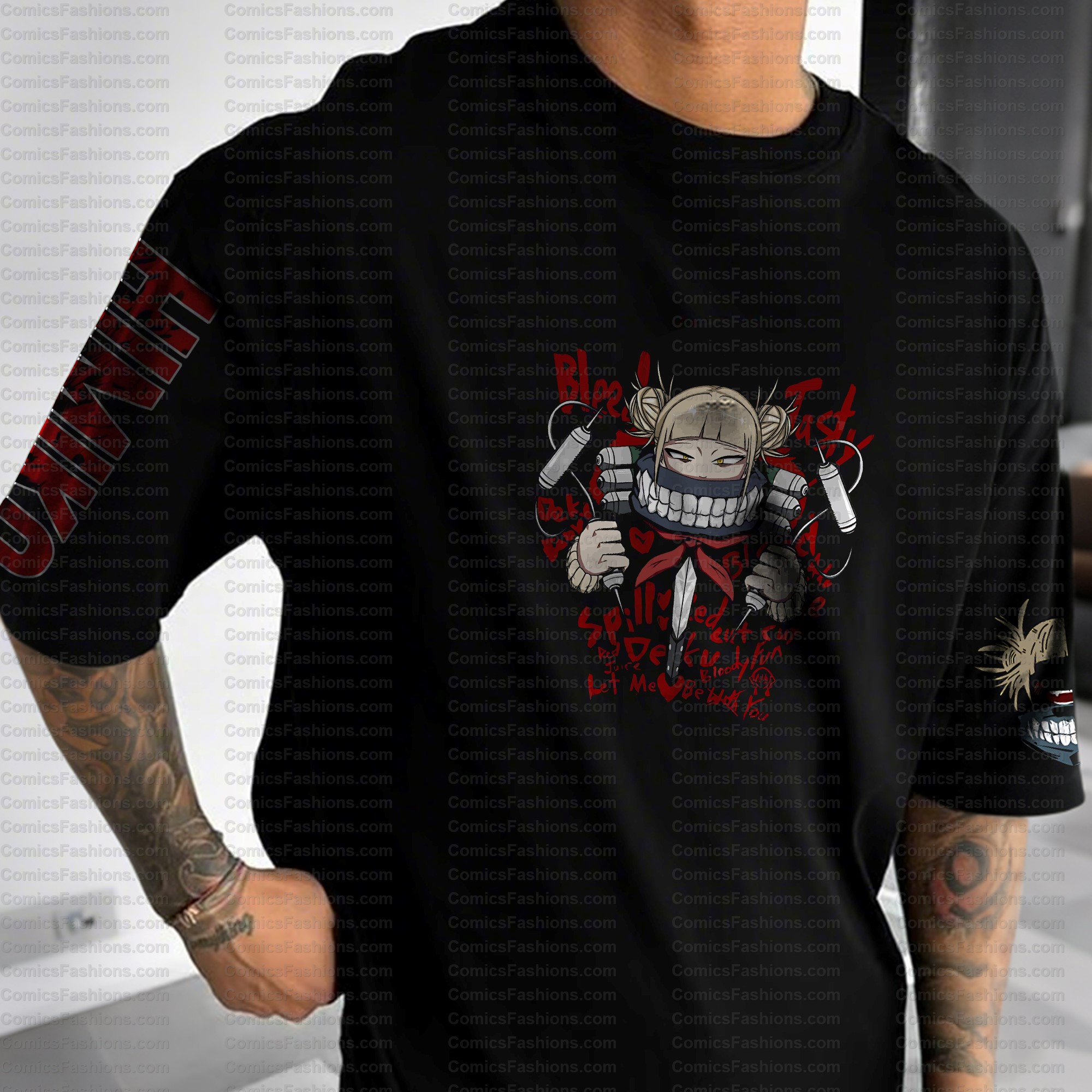 Unisex Anime Inspired Vintage T-Shirt