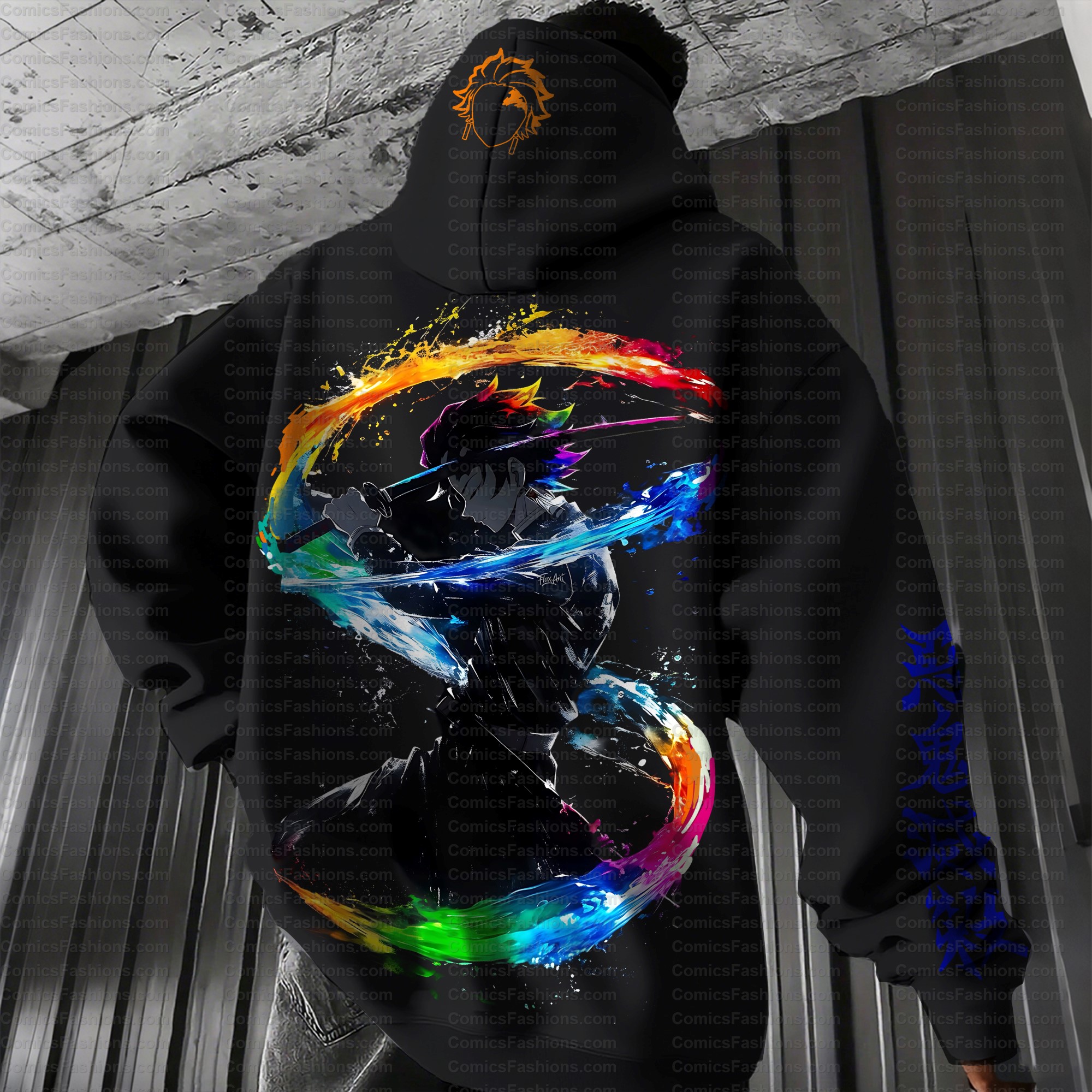 Unisex Anime Graphic Streetwear Vintage Hoodie| KNY