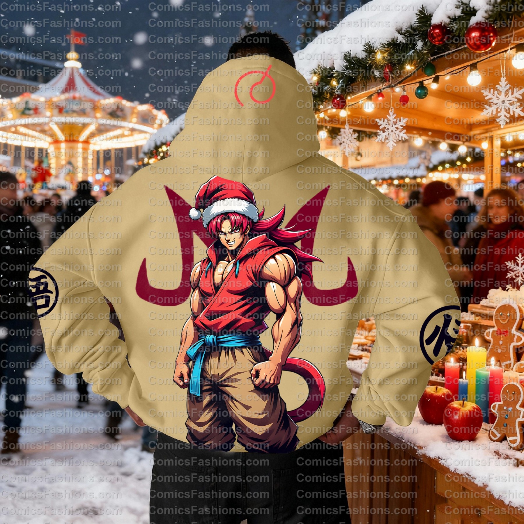 Unisex Anime Graphic Streetwear Vintage Hoodie丨Demon slayer