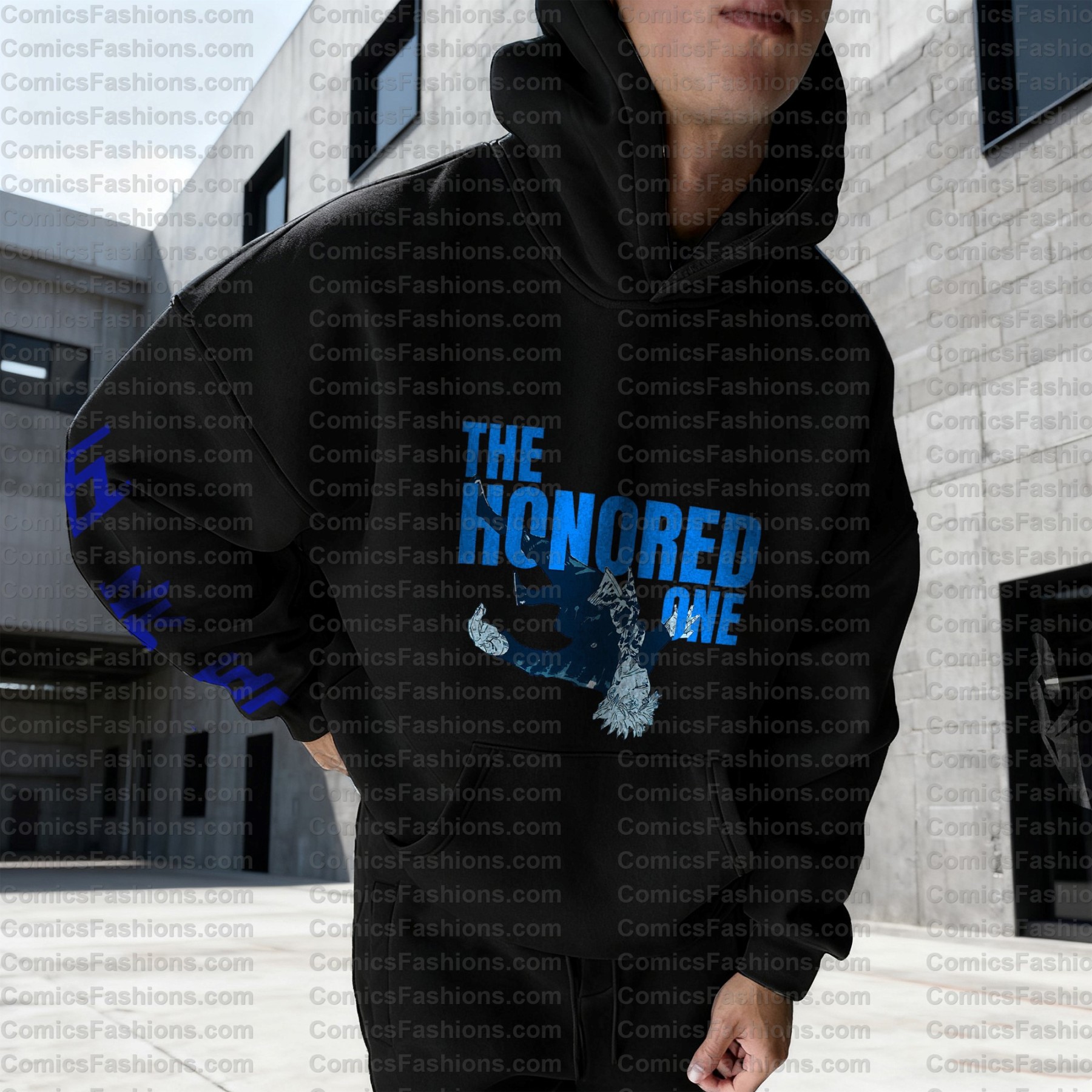 Unisex Anime Graphic Streetwear Vintage Hoodie