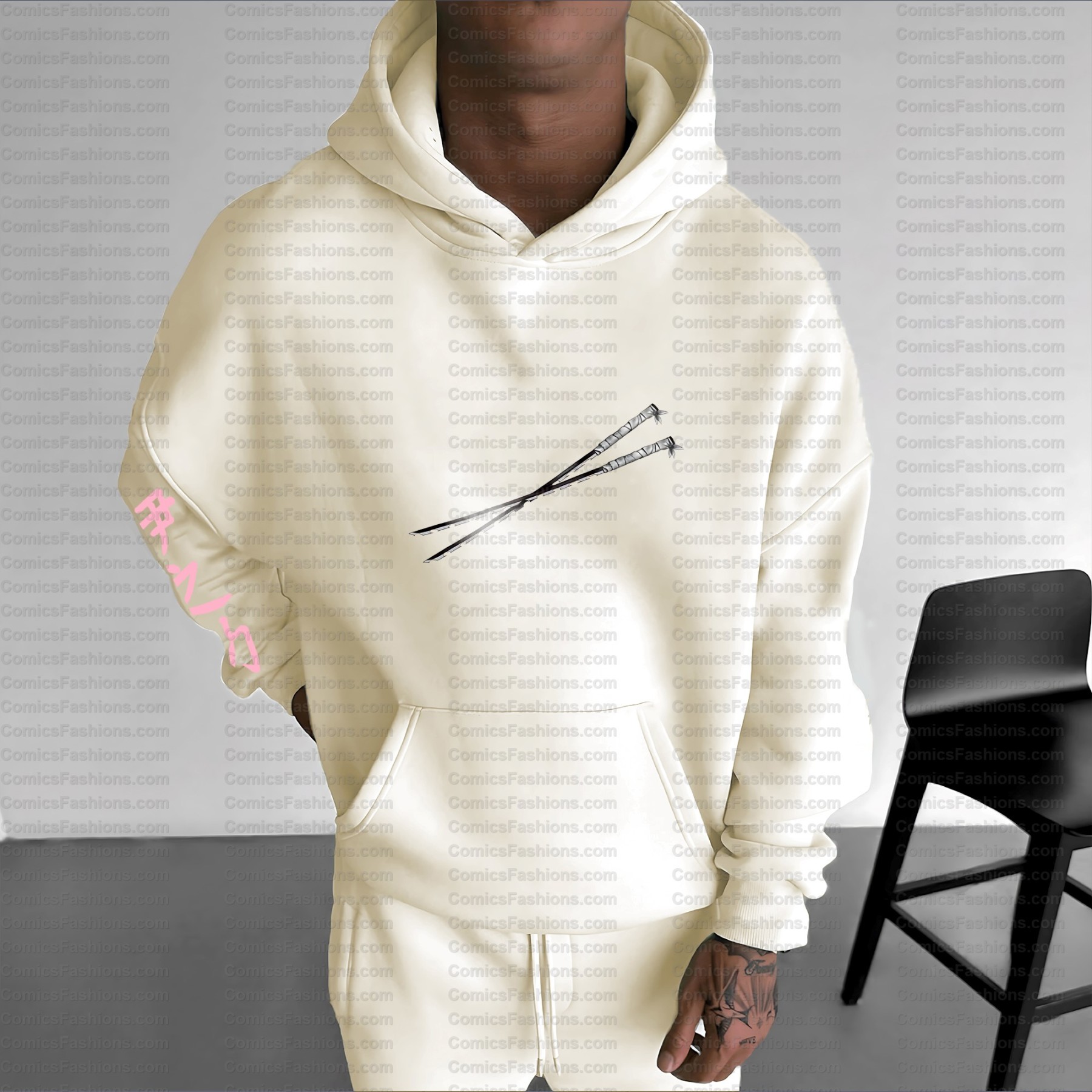 Unisex Anime Graphic Streetwear Vintage Hoodie| KNY