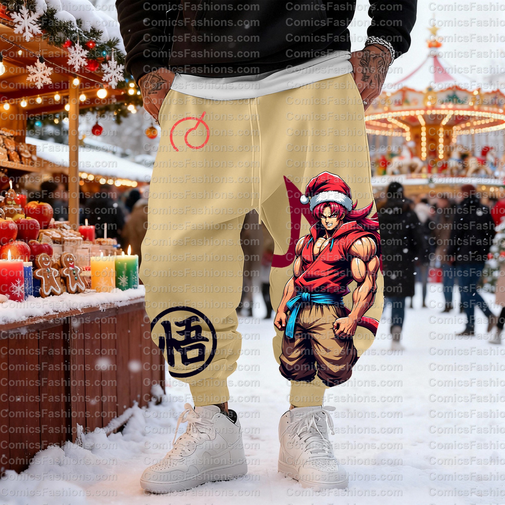 Top Seller Unisex Casual Anime Streetwear Pants