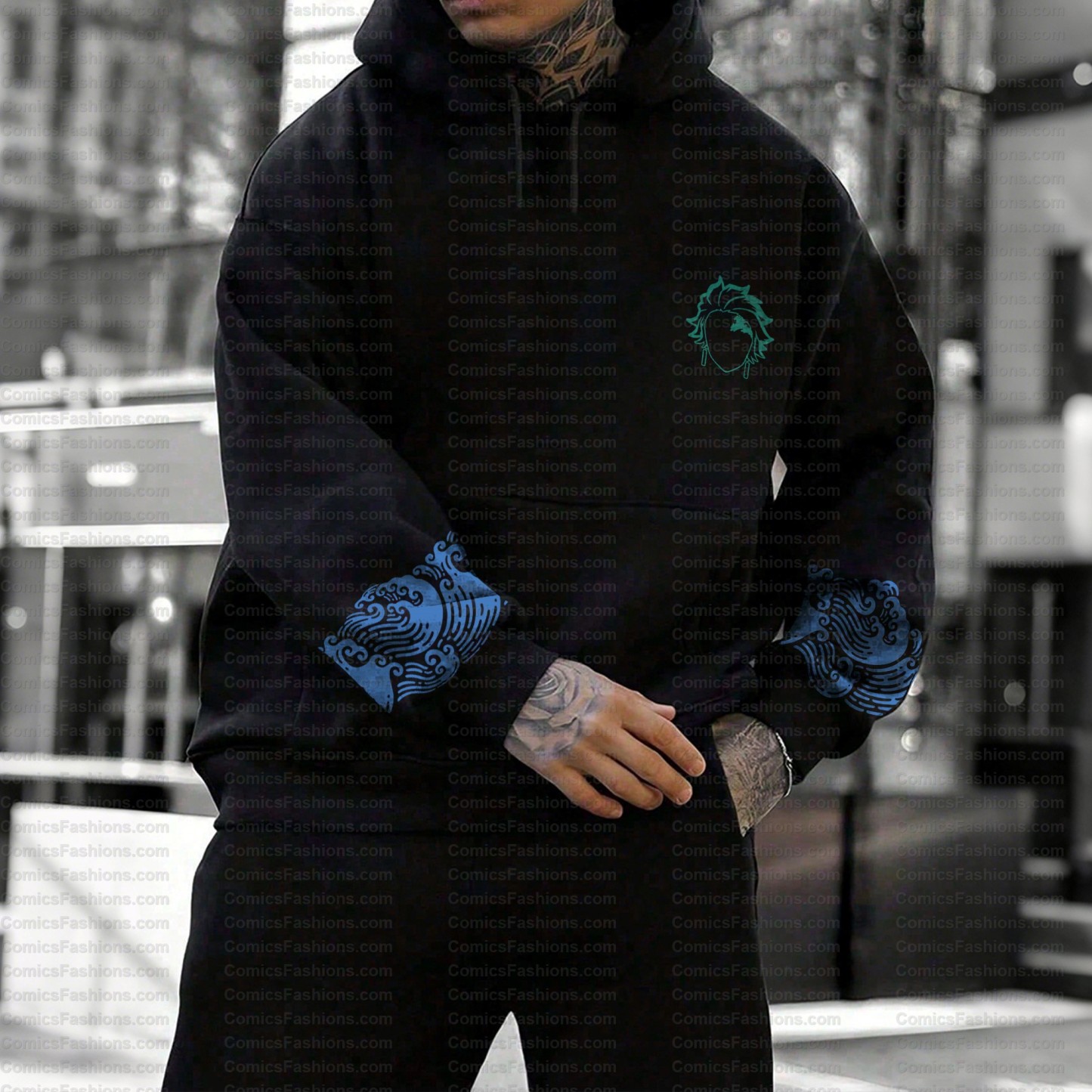 Unisex Anime Graphic Streetwear Vintage Hoodie| KNY