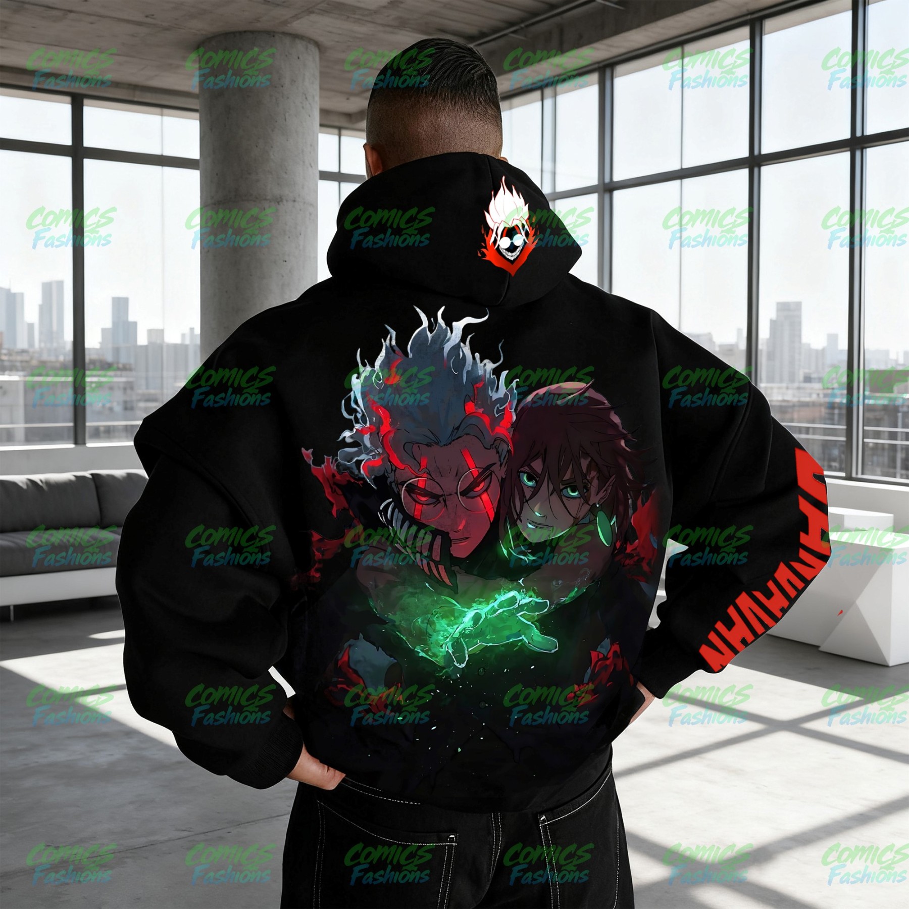 Unisex Anime Graphic Streetwear Wintage Plush Hoodie | Pokémon