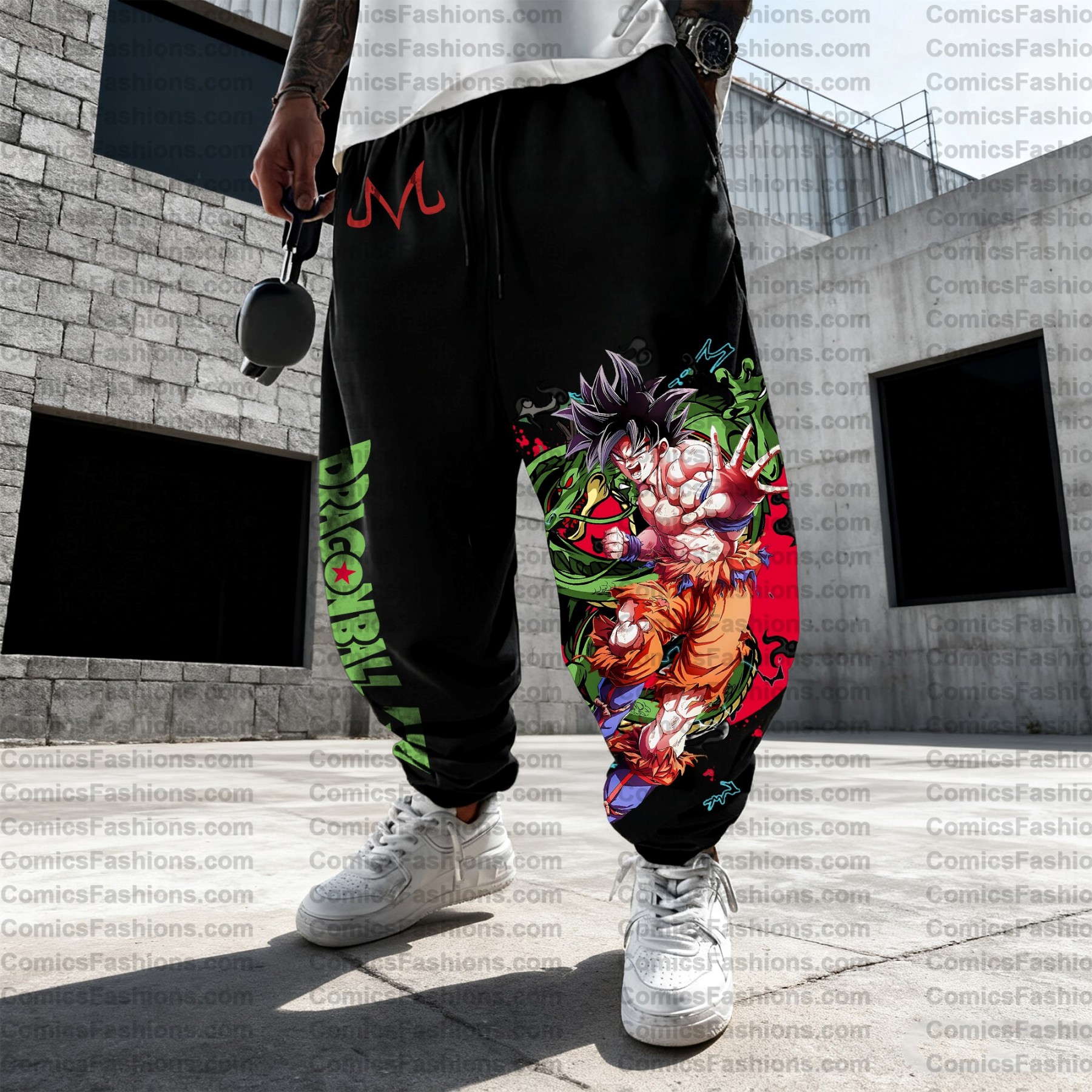 Unisex Casual Anime Streetwear Pants
