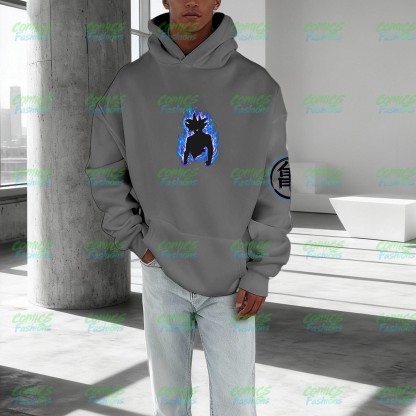 Unisex Graphic Streetwear Vintage Plush Hoodie