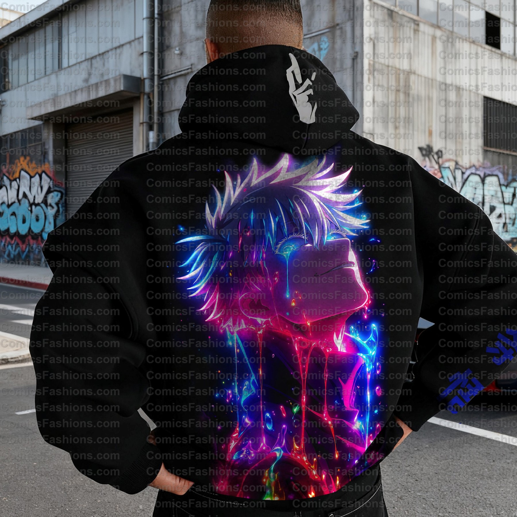 Unisex Anime Graphic Streetwear Vintage Hoodie丨Demon slayer