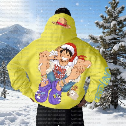 Plus Velvet Unisex Anime Graphic Streetwear Vintage Hoodie