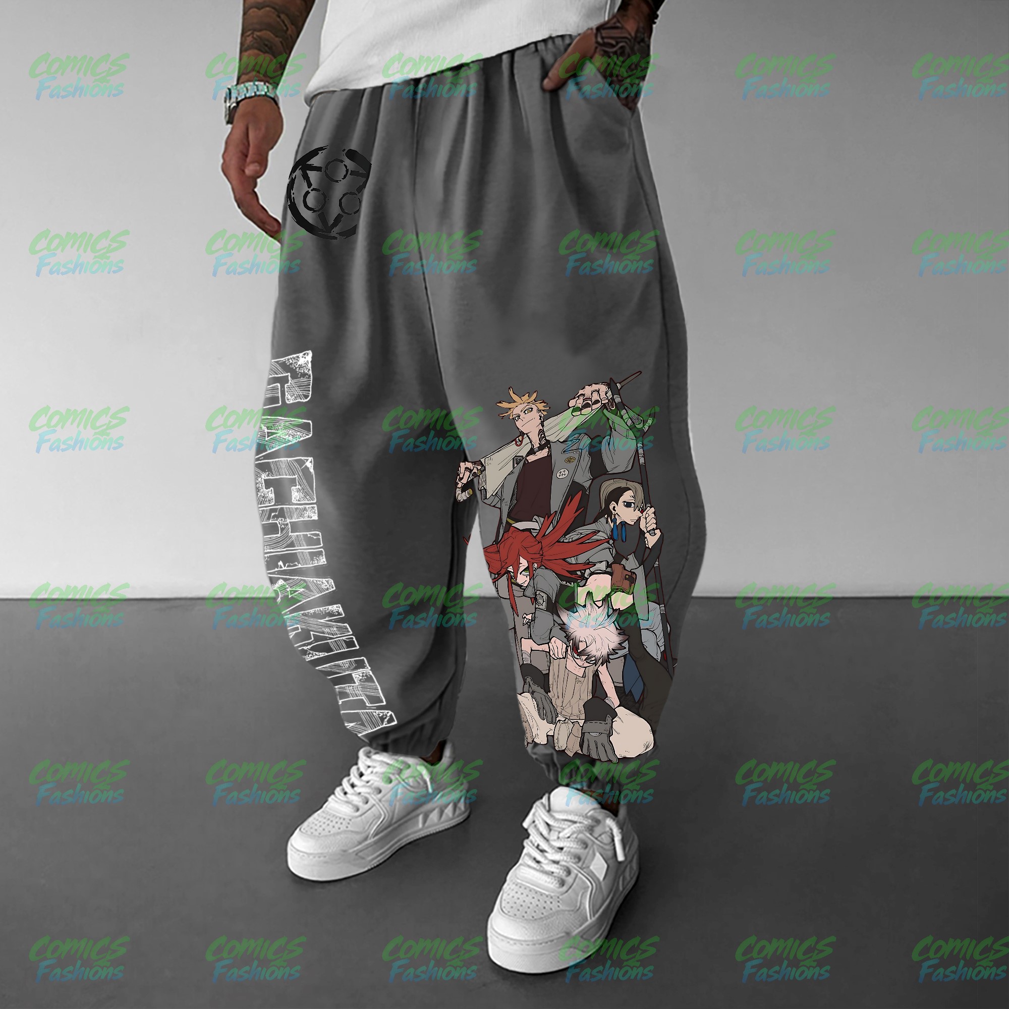 Unisex Anime Inspired Vintage Plush Pants