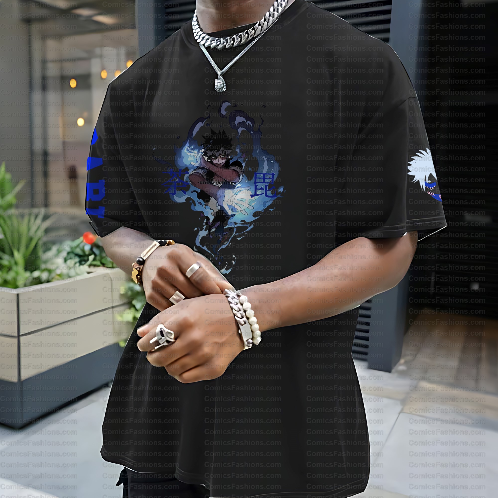 Unisex Anime Inspired Vintage T-Shirt