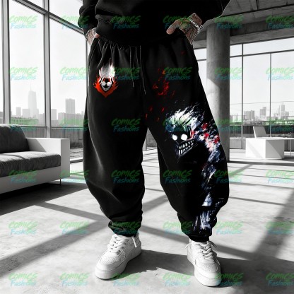 Unisex Anime Inspired Vintage Plush Pants