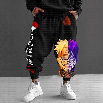 Unisex Anime Inspired Vintage Plush Pants