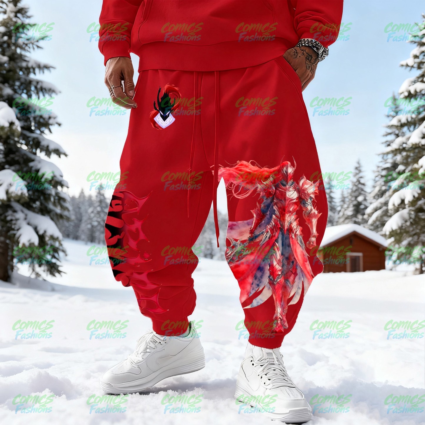 Unisex Anime Inspired Vintage Plush Pants | Pokémon