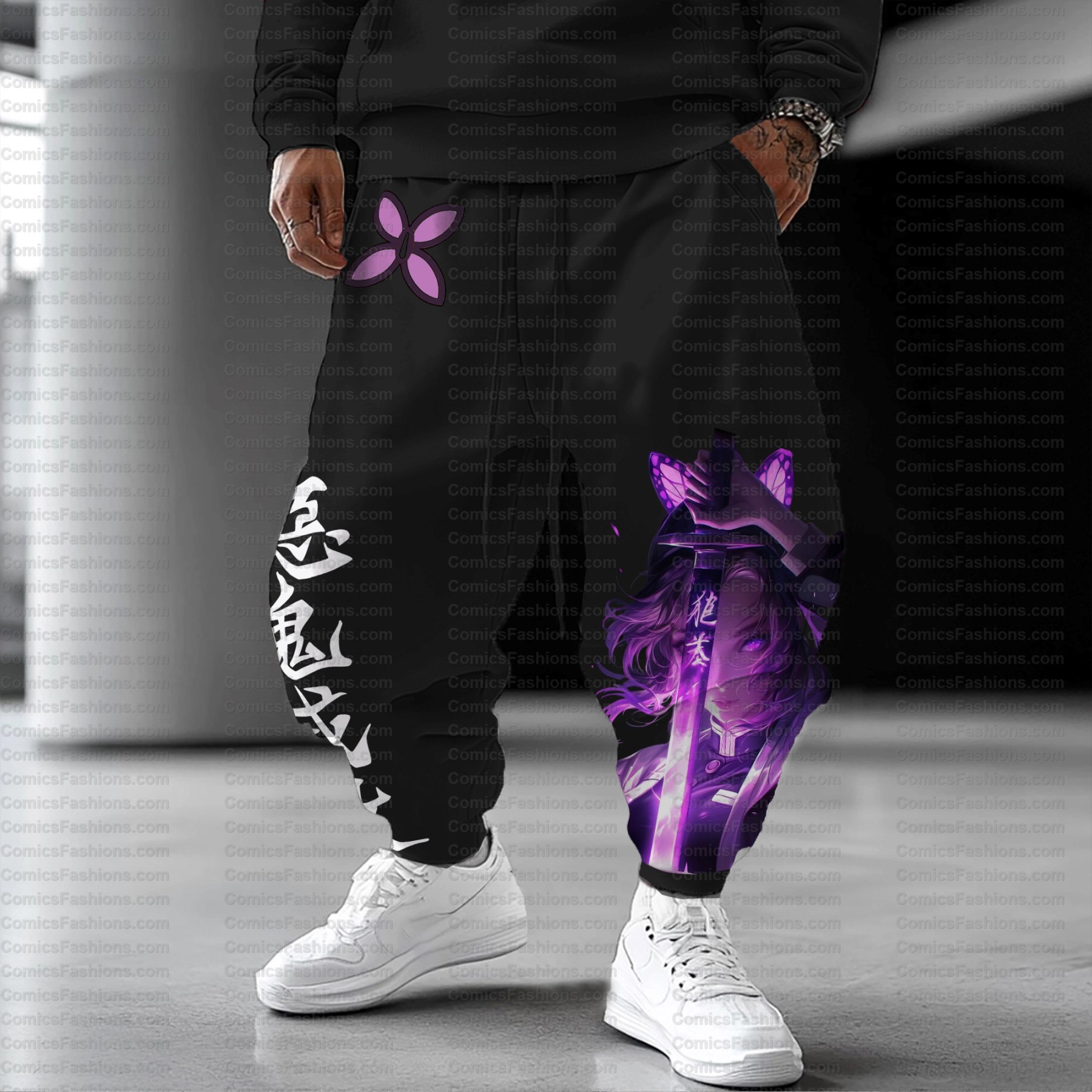 Unisex Anime Inspired Vintage Pants丨Demon Slayer