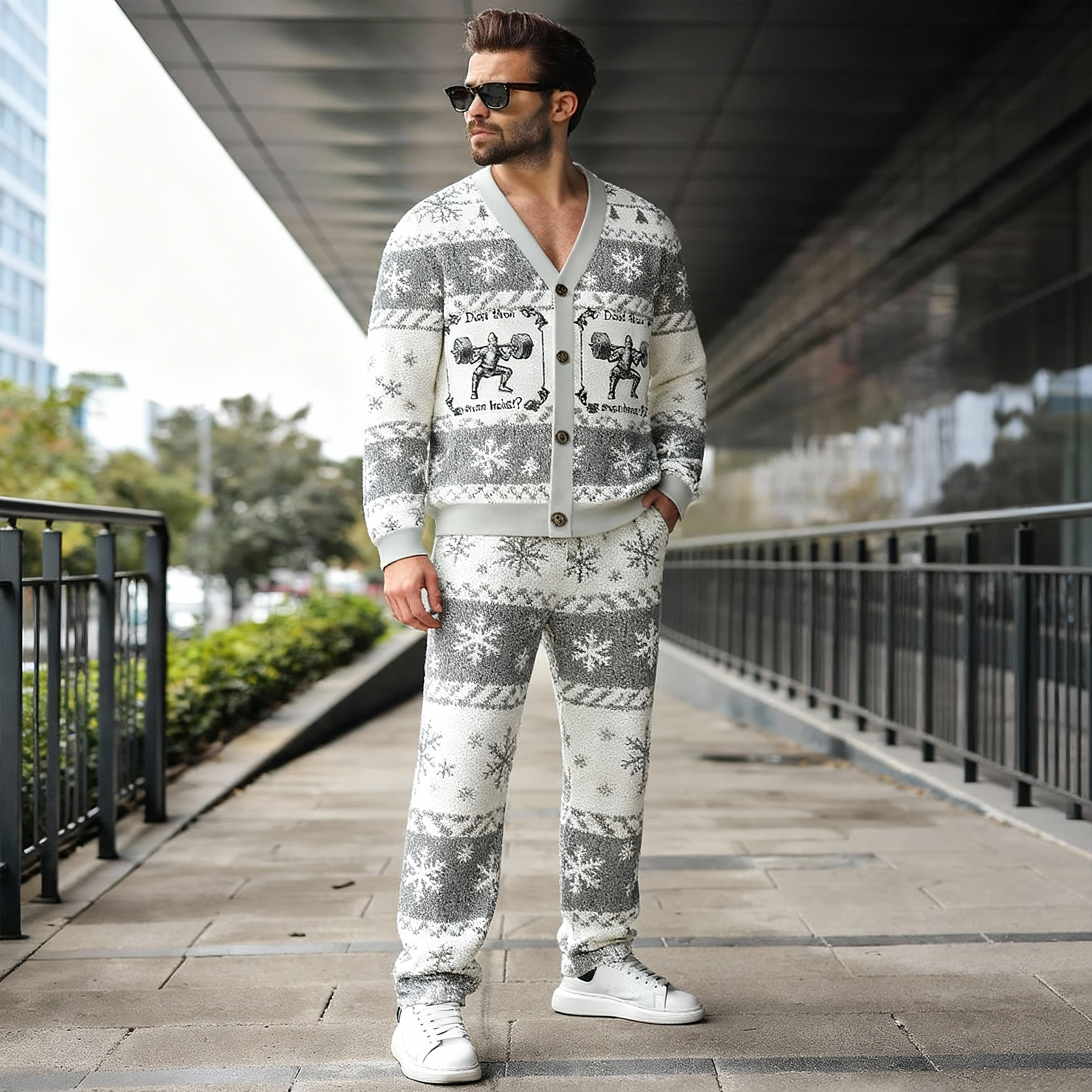 Tokyocanvas Dost Thou Even Hoist Ugly Cardigan Sweatshirt