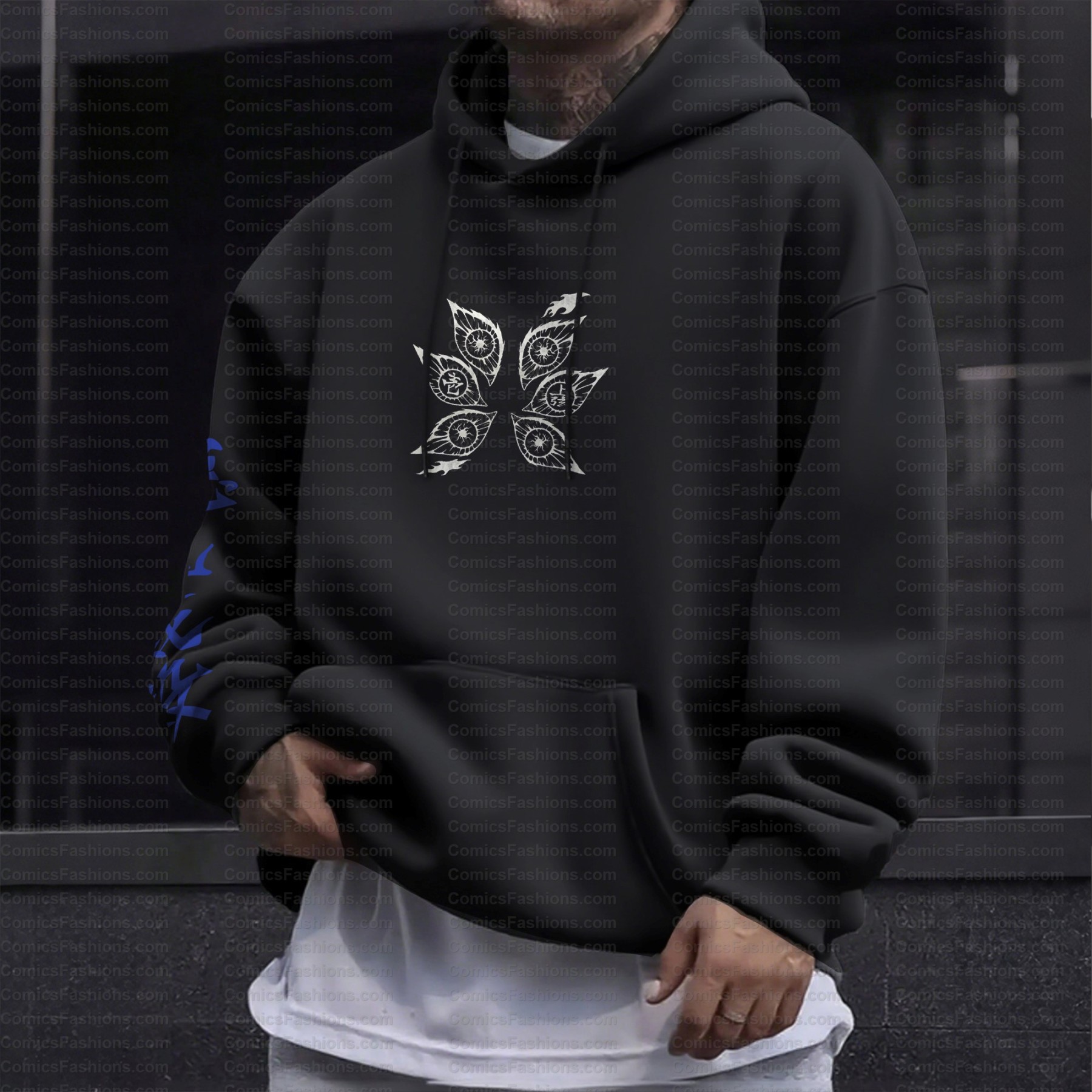 Unisex Anime Graphic Streetwear Vintage Plush Hoodie| KNY