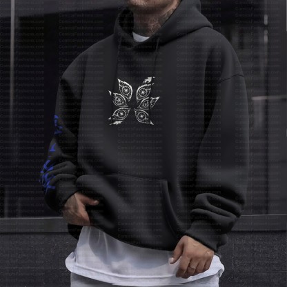 Unisex Anime Graphic Streetwear Vintage Plush Hoodie| KNY