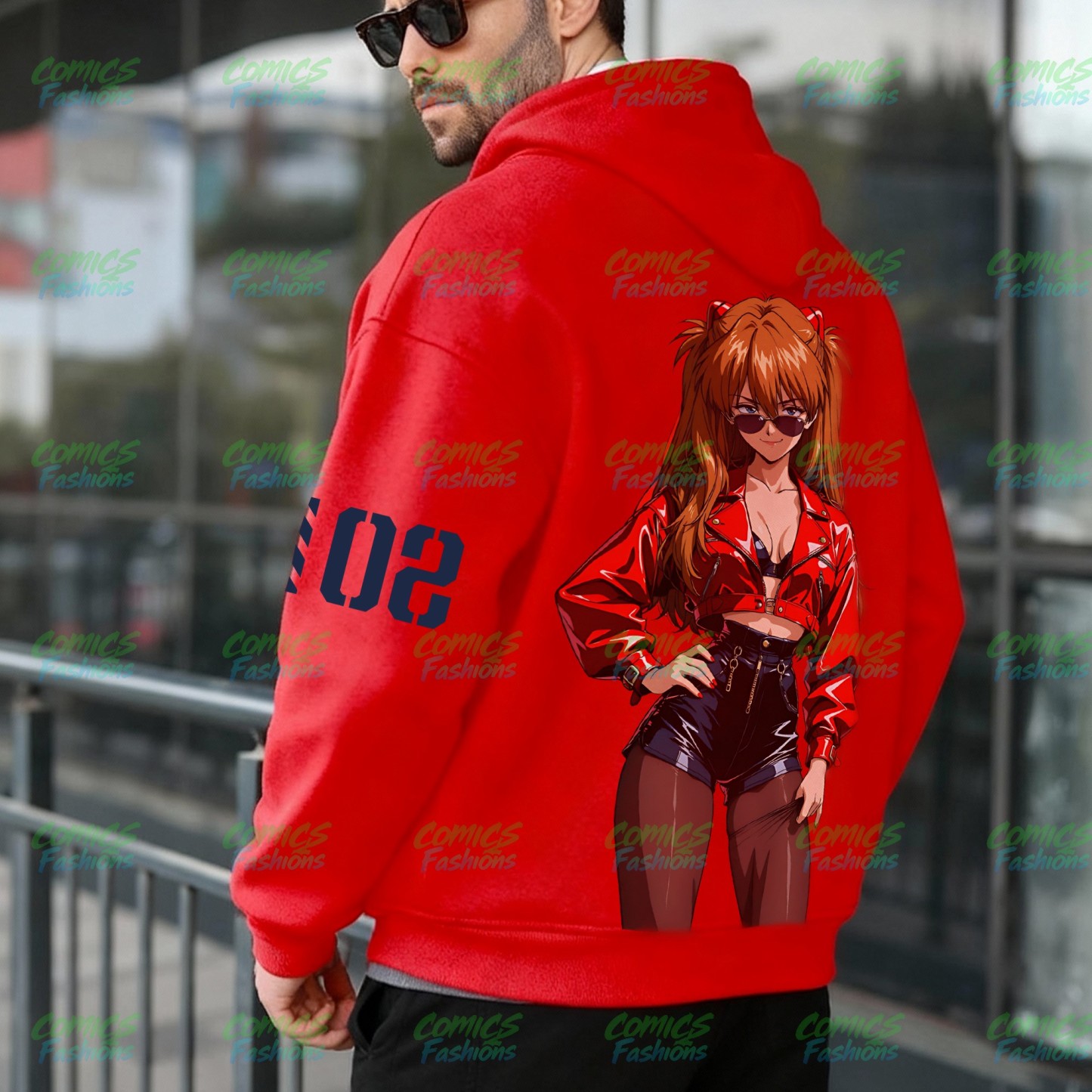 Unisex Graphic Streetwear Vintage Zipper Cardigan Plush Hoodie