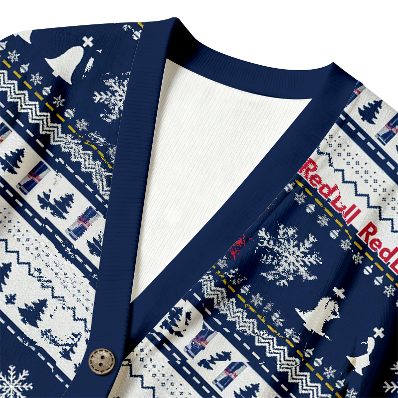 Tokyocanvas Red Bull Ugly Cardigan Sweatshirt