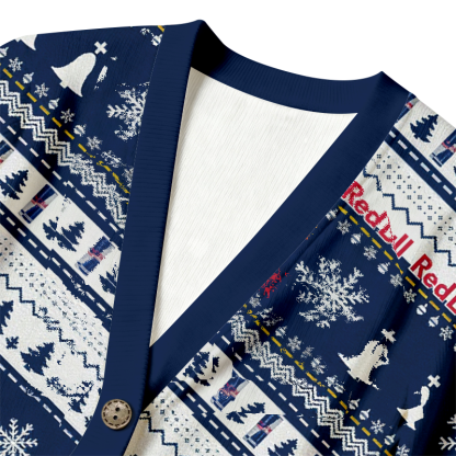 Tokyocanvas Red Bull Ugly Cardigan Sweatshirt