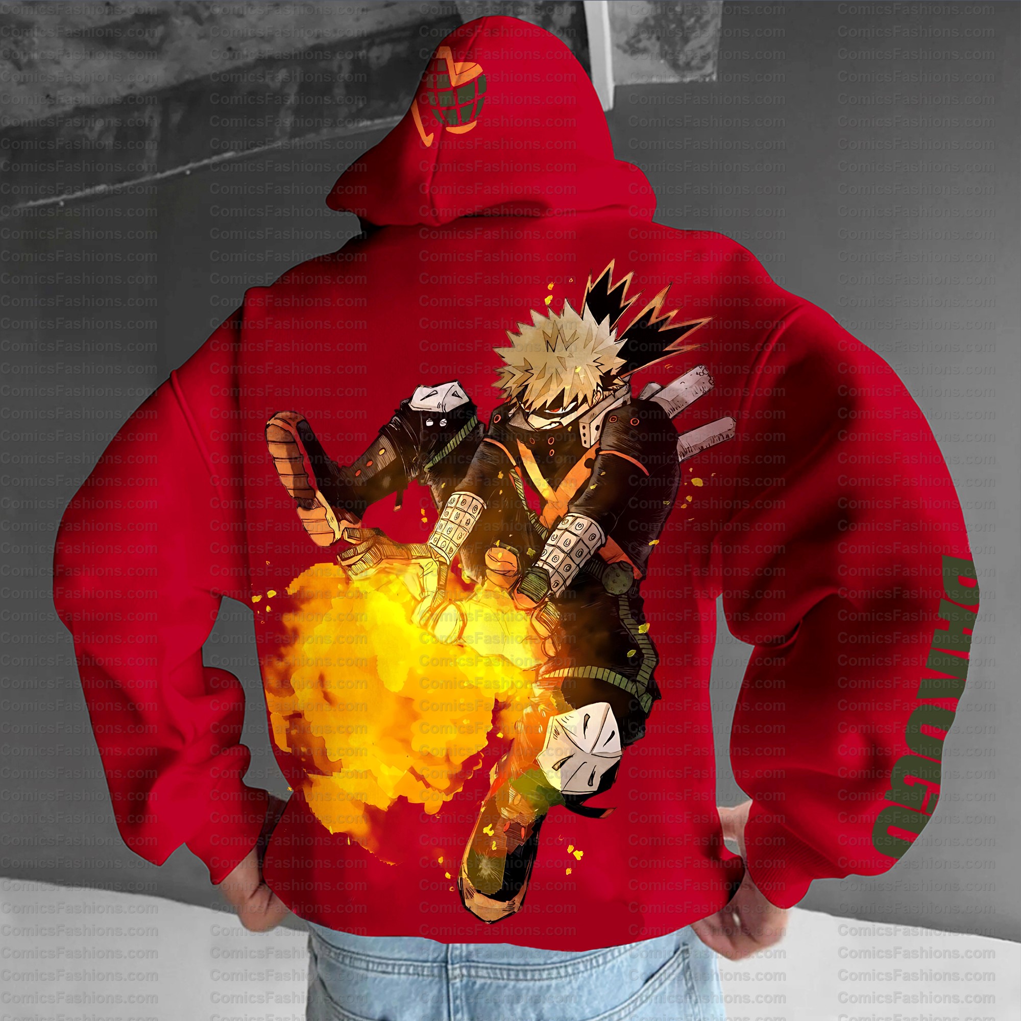 Unisex Anime Graphic Streetwear Vintage Plush Hoodie