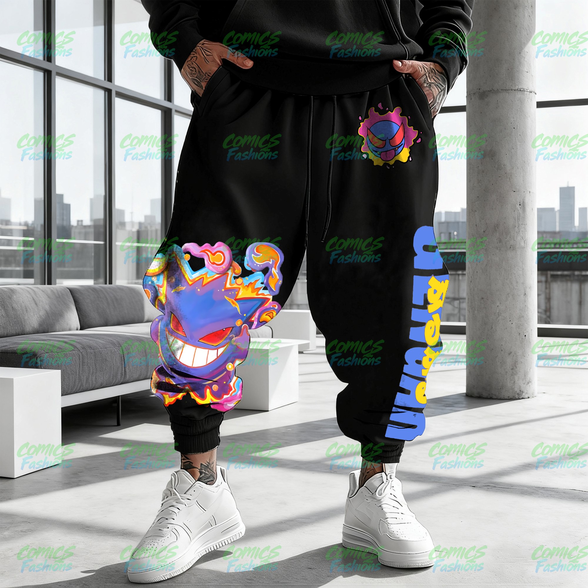 Top Seller Unisex Casual Anime Streetwear Pants