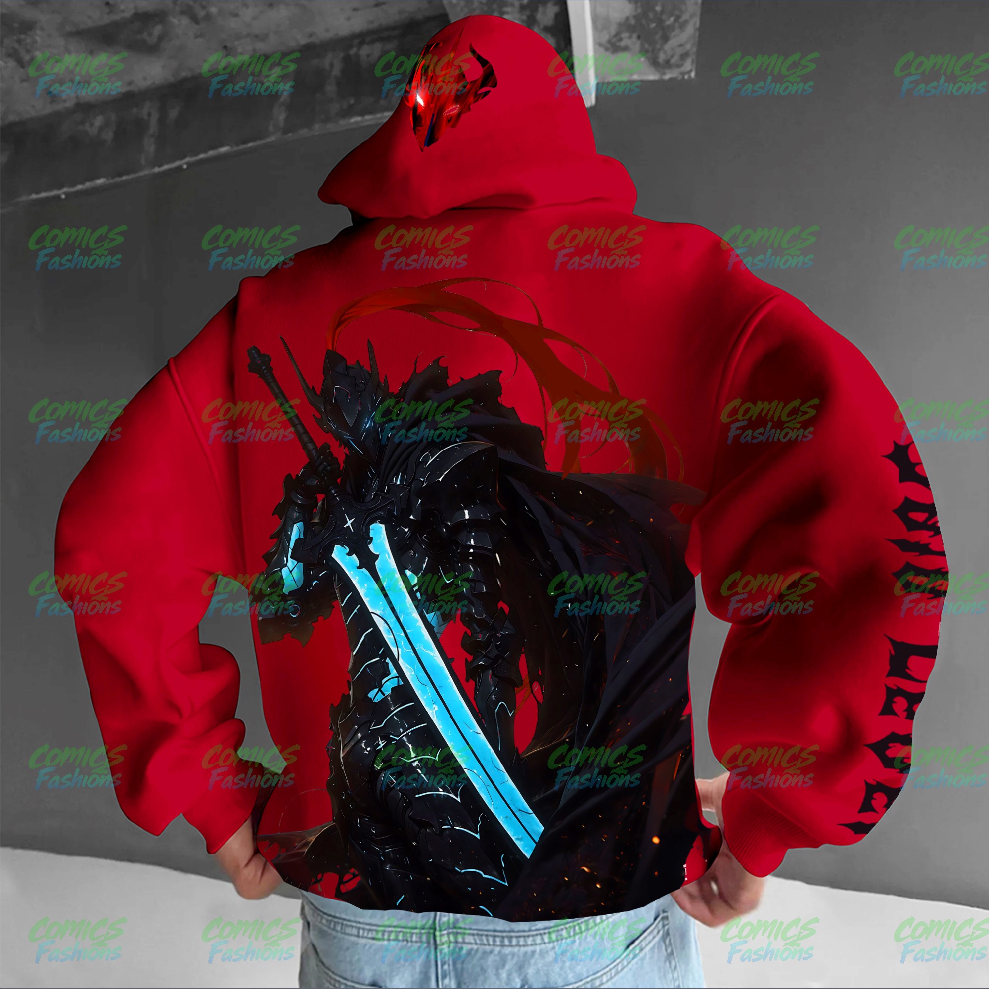 Unisex Graphic Streetwear Vintage Plush Hoodie