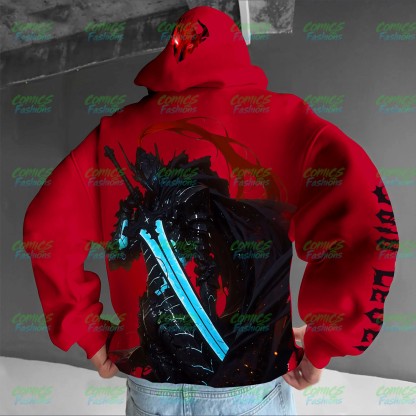 Unisex Graphic Streetwear Vintage Plush Hoodie