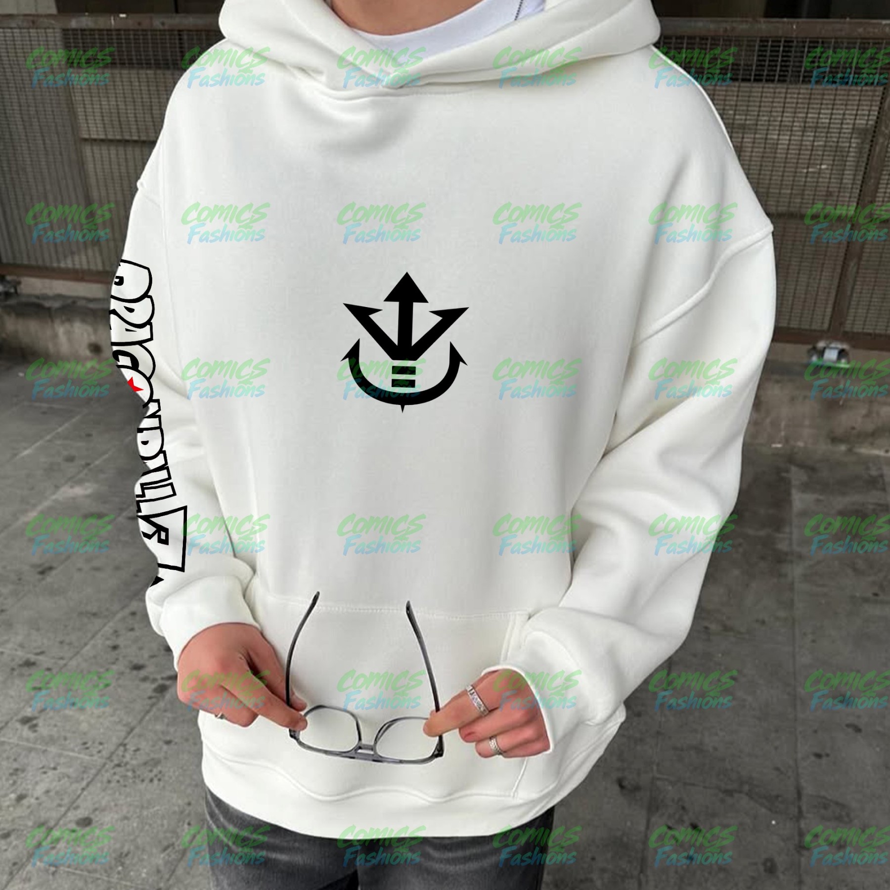 Unisex Graphic Streetwear Vintage Plush Hoodie