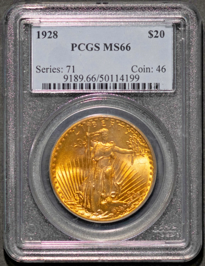 🦅 The King of Centennial Coins - Only the Last 10 Sets Left: - 🔥 1908-1933 U.S. St. Gaudens Double Eagle Gold Coin 21-Piece Set NGC Graded MS66