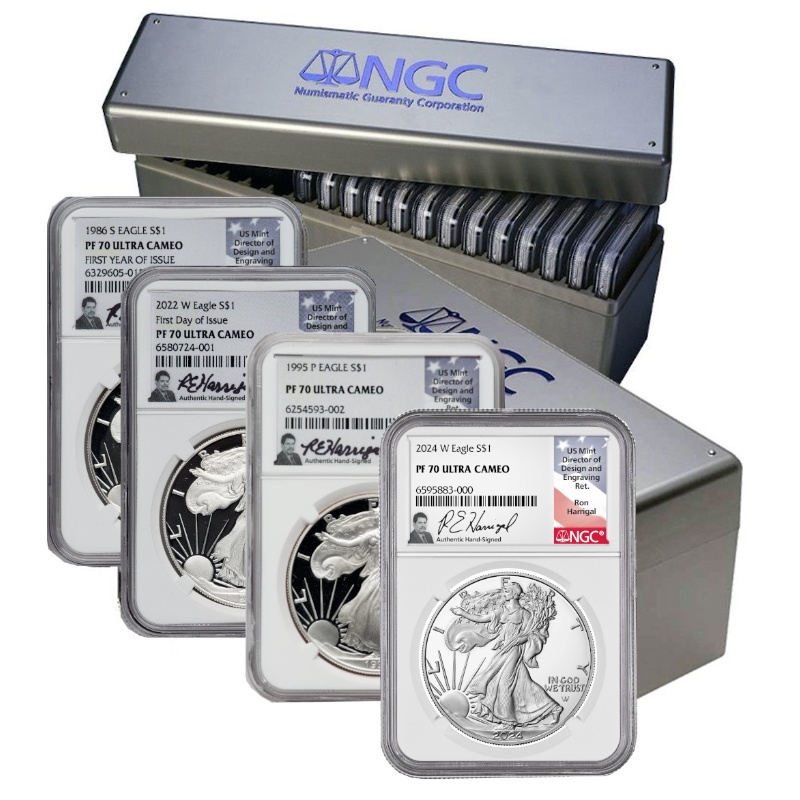【Perfect Bundle】1986-2025 American Silver Eagle 40-pc Set