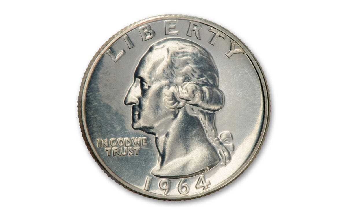 1932~1941 Washington Silver Quarter Proof 10-pc Se