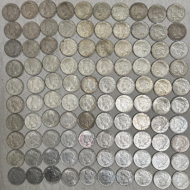 🕊️✯ MIXED DATE ✯The Complete Collection of 1769~1969 Peace Silver Dollar