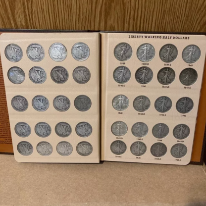 🔥【Complete Set】1916-1947 Walking Liberty Half Dollar Set - 20PC💰 Free Shipping & Quality Assurance