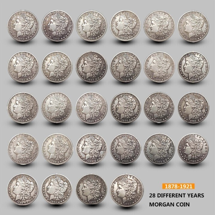 Last Day 70% ОFF📜1878-1921 Morgan Dollar Silver Coin