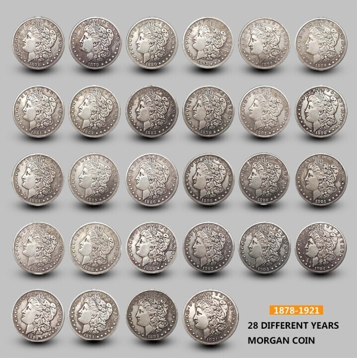 Last Day 70% ОFF📜1878-1921 Morgan Dollar Silver Coin