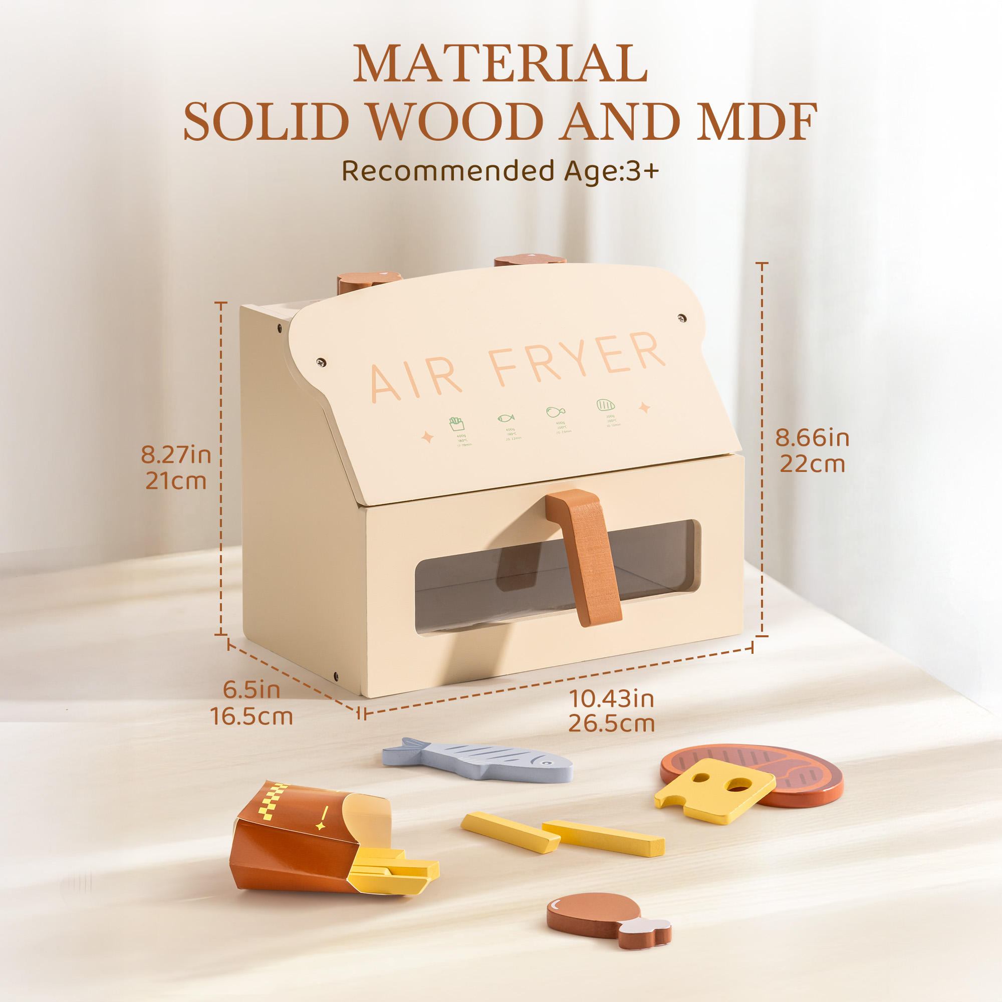 ROBUD Holzspiel Air Fayer Creamy