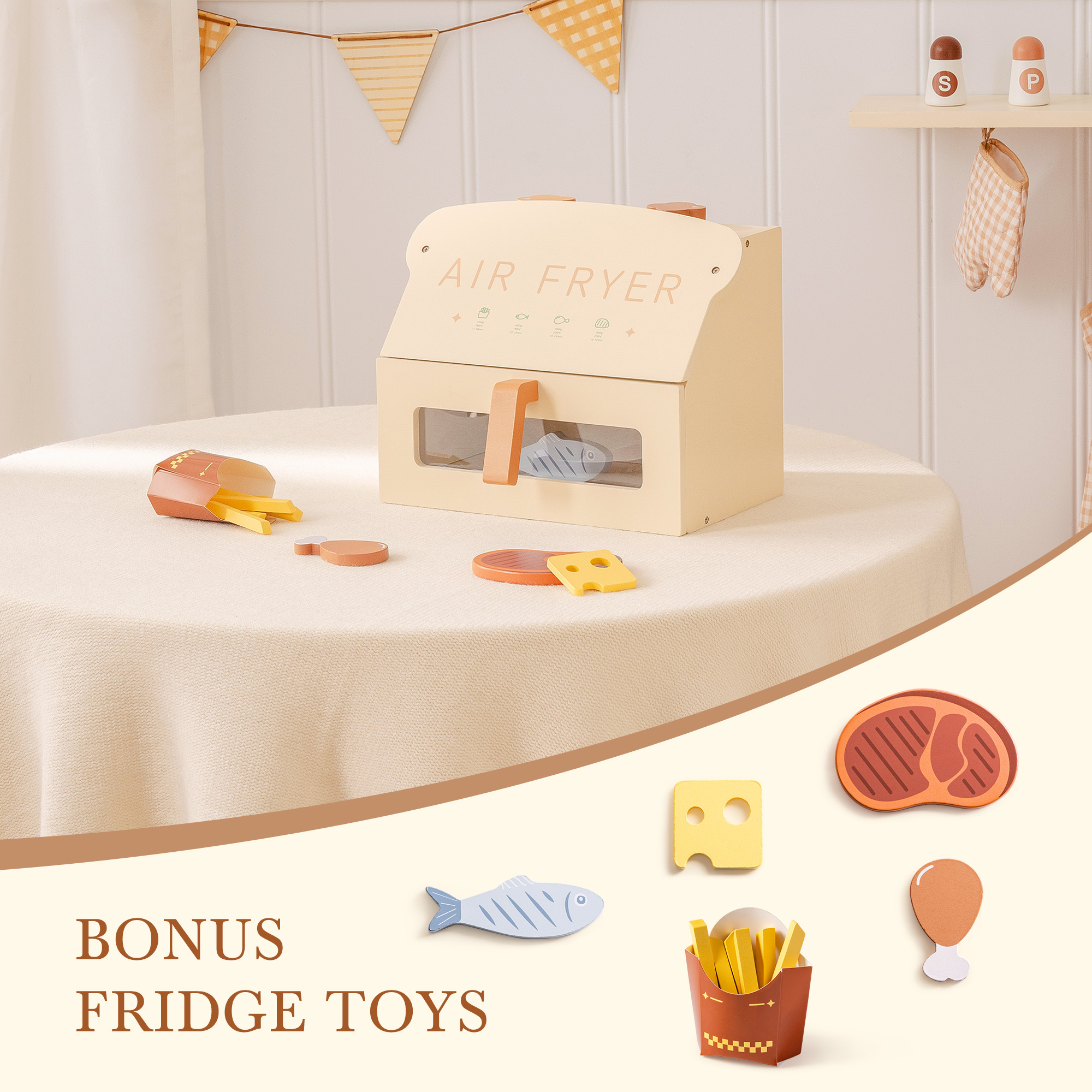 ROBUD Holzspiel Air Fayer Creamy