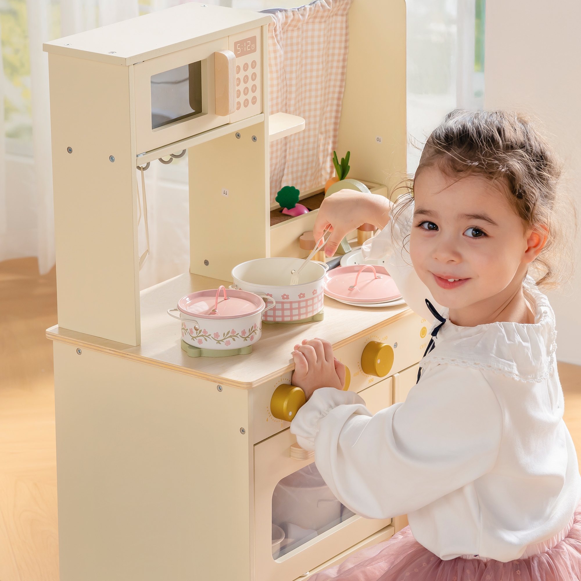 ROBUD Tinplate Pretend Cooking Utensils
